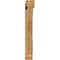 Ekena Millwork Traditional Traditional Rough Sawn Bracket w/ Offset Brace, Western Red Cedar, 6"W x 40"D x 44"H BKT0604X40X44TRA01RWR - alternate 3